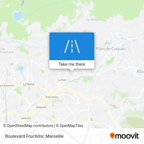 Boulevard Fructidor map