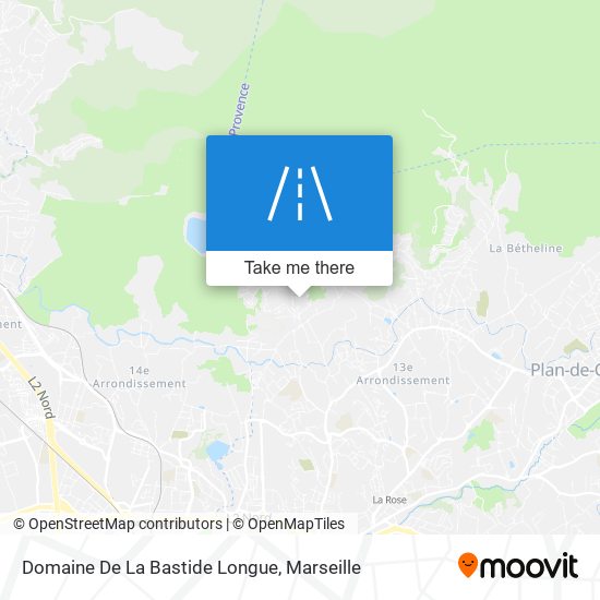 Domaine De La Bastide Longue map