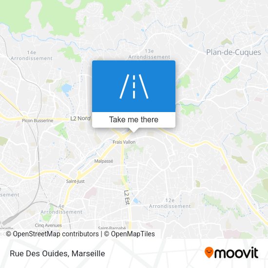 Rue Des Ouides map