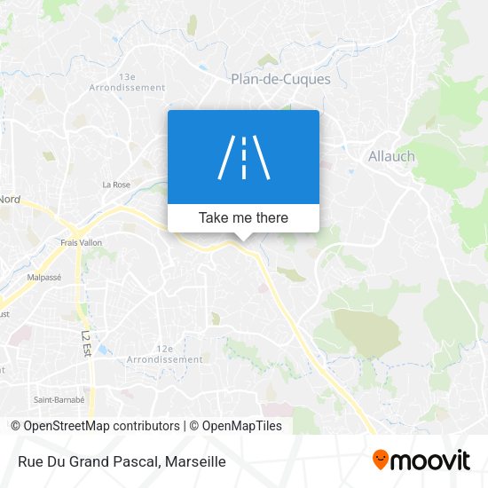 Rue Du Grand Pascal map