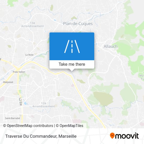 Traverse Du Commandeur map