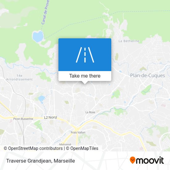 Traverse Grandjean map