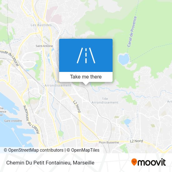 Chemin Du Petit Fontainieu map