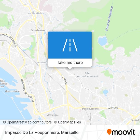 Impasse De La Pouponnière map