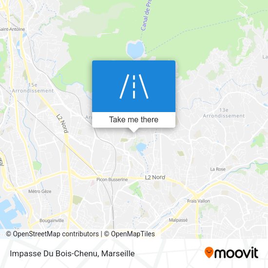 Impasse Du Bois-Chenu map
