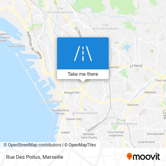 Rue Des Poilus map
