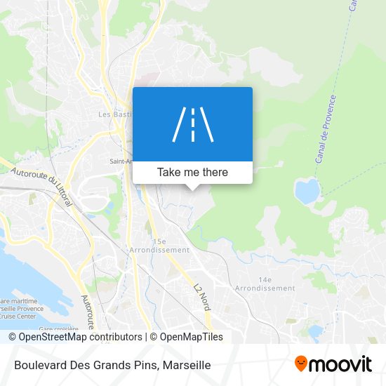 Boulevard Des Grands Pins map