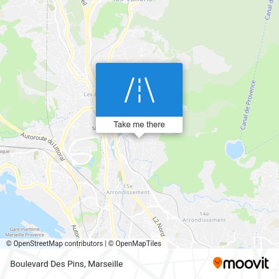 Boulevard Des Pins map