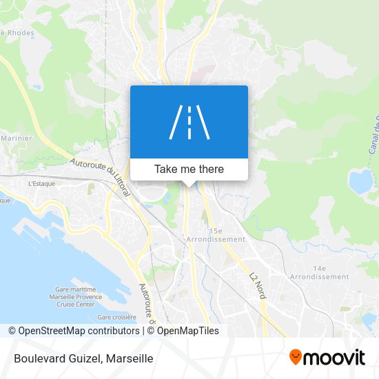Boulevard Guizel map