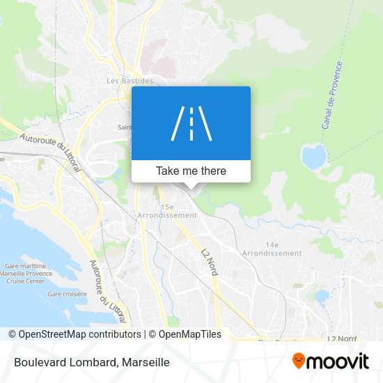 Boulevard Lombard map
