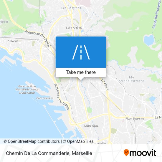 Chemin De La Commanderie map