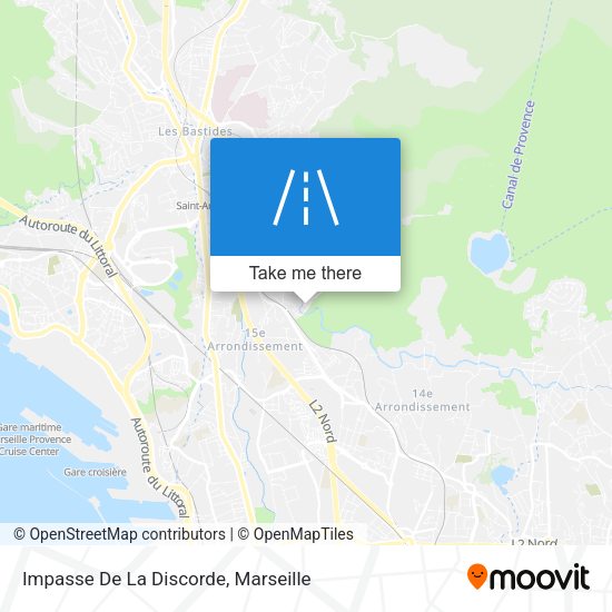 Impasse De La Discorde map