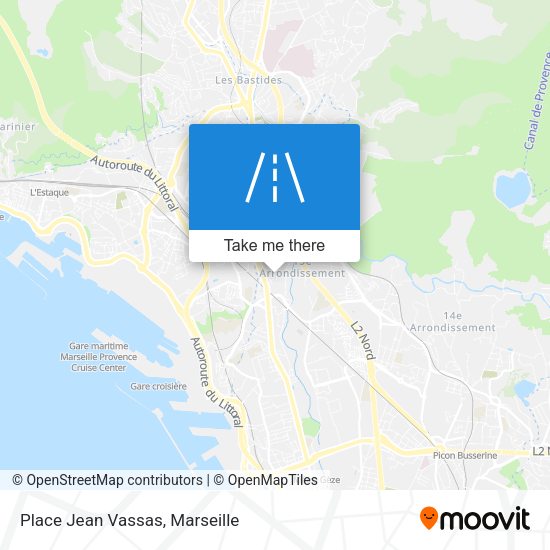 Place Jean Vassas map