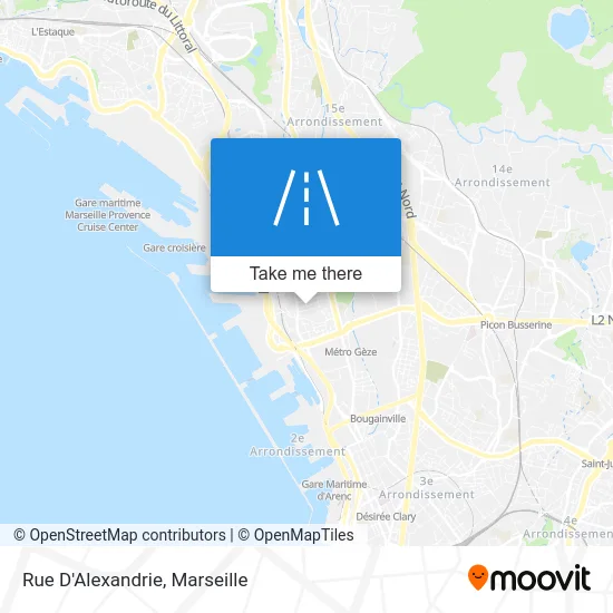 Rue D'Alexandrie map