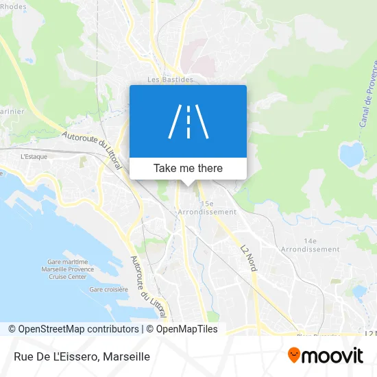 Rue De L'Eissero map