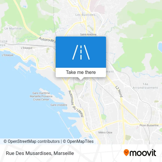 Rue Des Musardises map