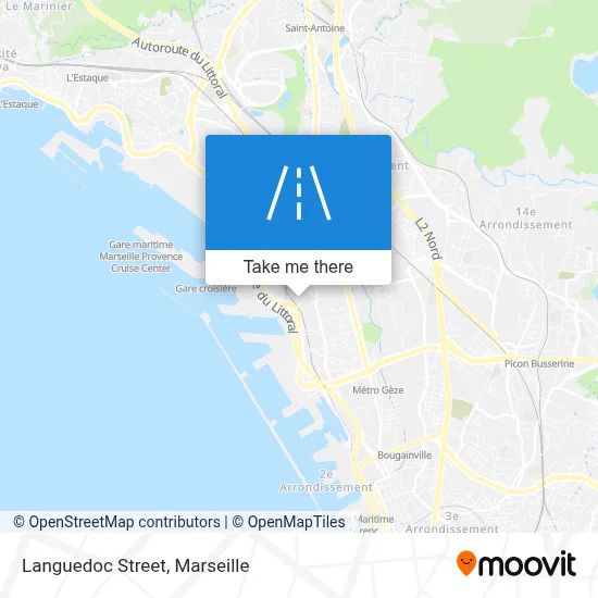 Rue Du Languedoc map