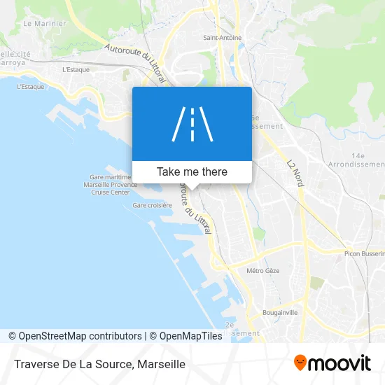 Traverse De La Source map