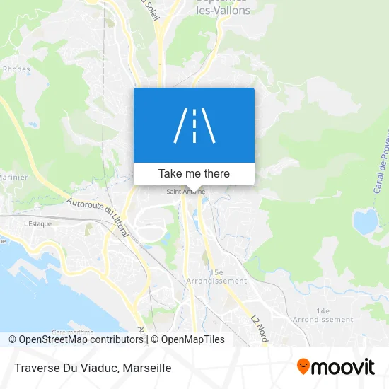 Traverse Du Viaduc map