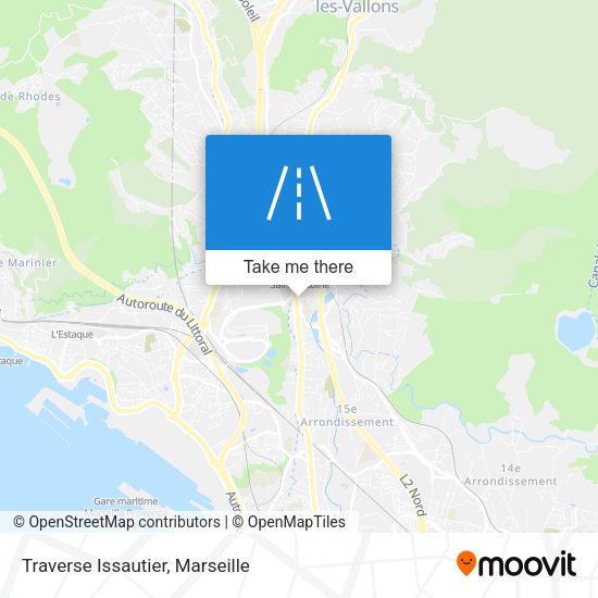 Traverse Issautier map