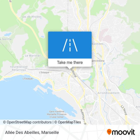Allée Des Abeilles map