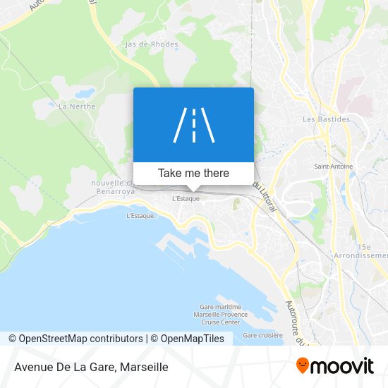 Avenue De La Gare map