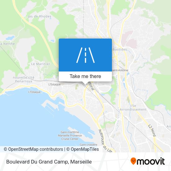 Boulevard Du Grand Camp map