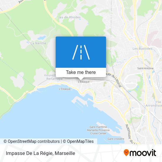 Impasse De La Régie map