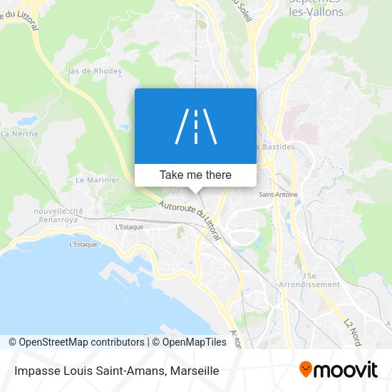 Impasse Louis Saint-Amans map