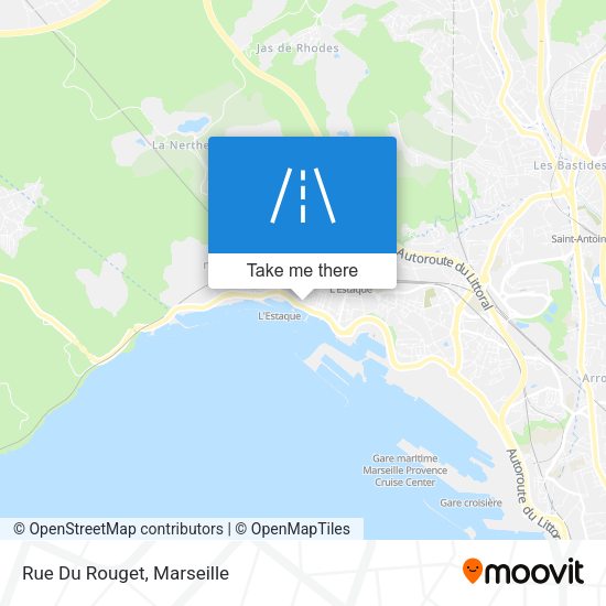 Rue Du Rouget map