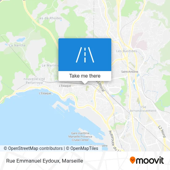 Rue Emmanuel Eydoux map