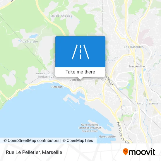 Rue Le Pelletier map