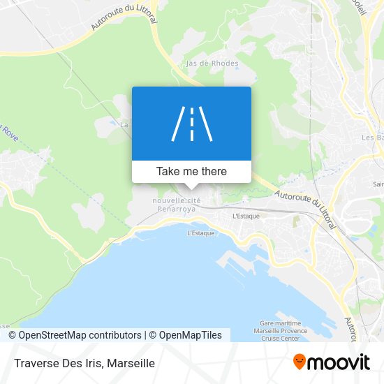 Traverse Des Iris map