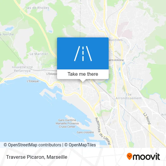 Traverse Picaron map