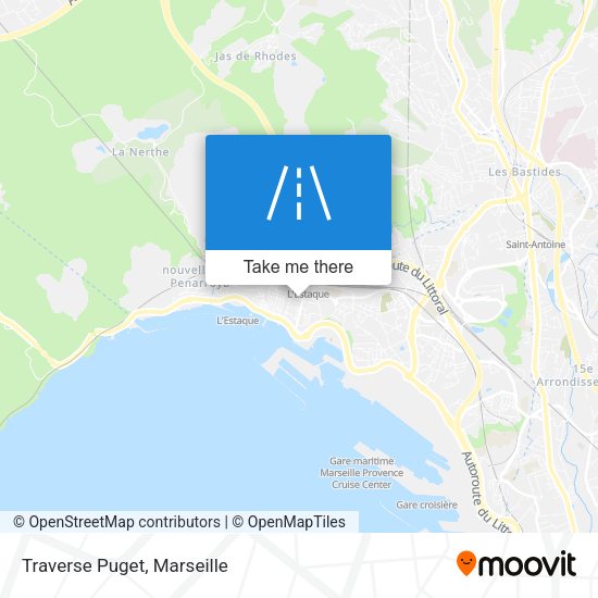 Traverse Puget map