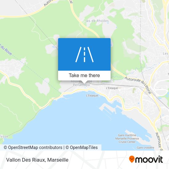 Vallon Des Riaux map