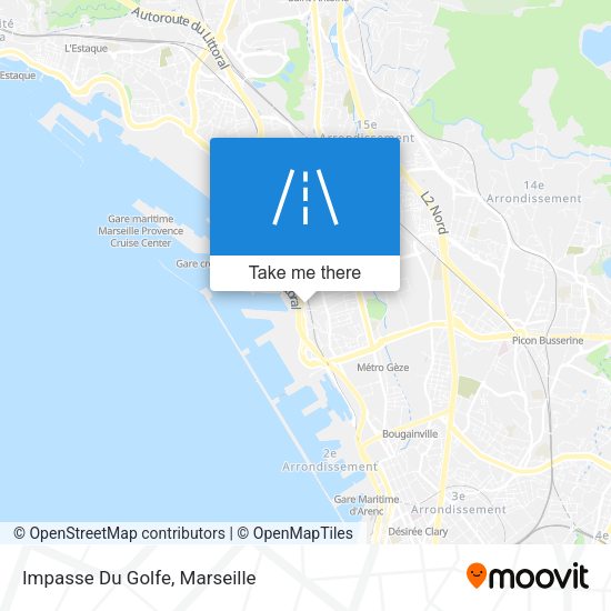 Impasse Du Golfe map