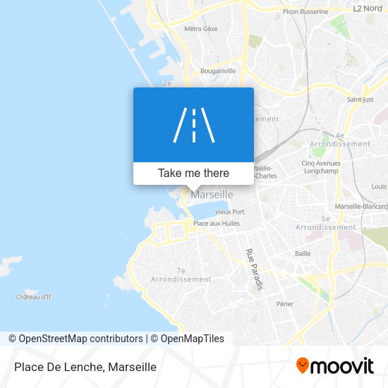 Place De Lenche map