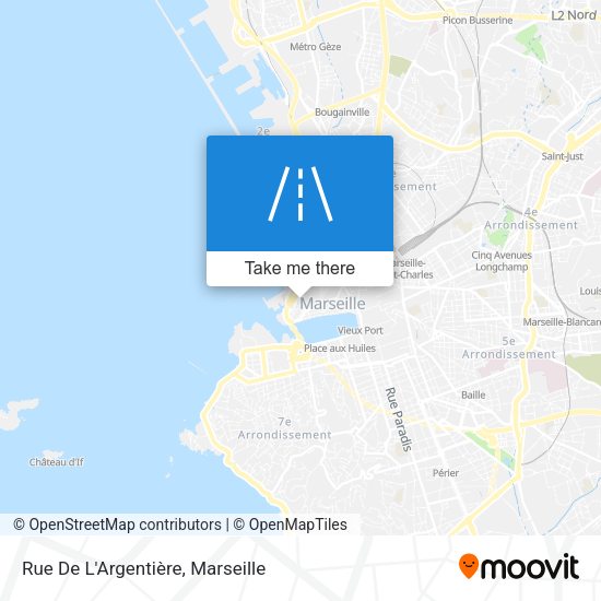 Rue De L'Argentière map