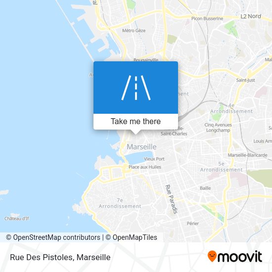 Rue Des Pistoles map