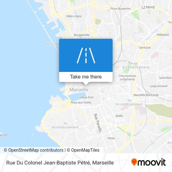 Rue Du Colonel Jean-Baptiste Pétré map