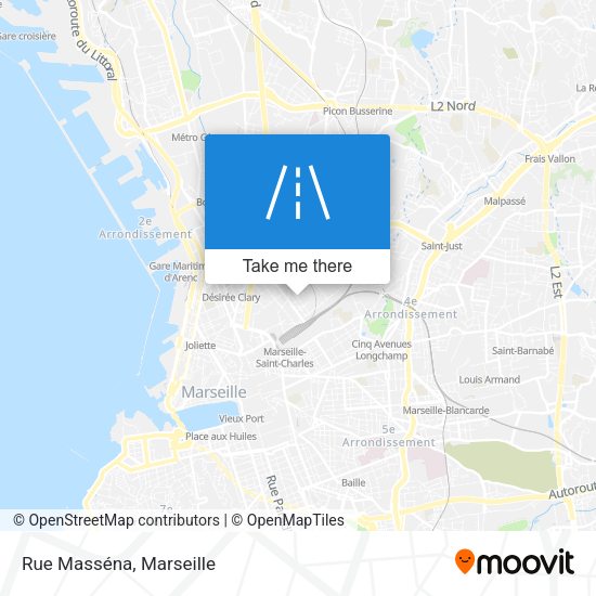 Rue Masséna map