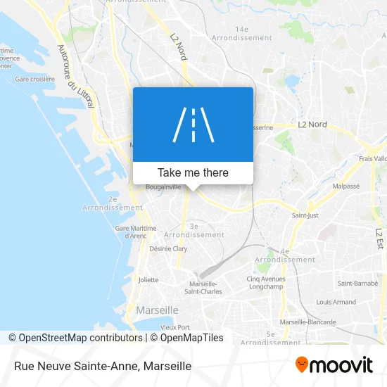 Rue Neuve Sainte-Anne map