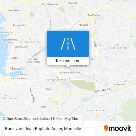 Boulevard Jean-Baptiste Astier map