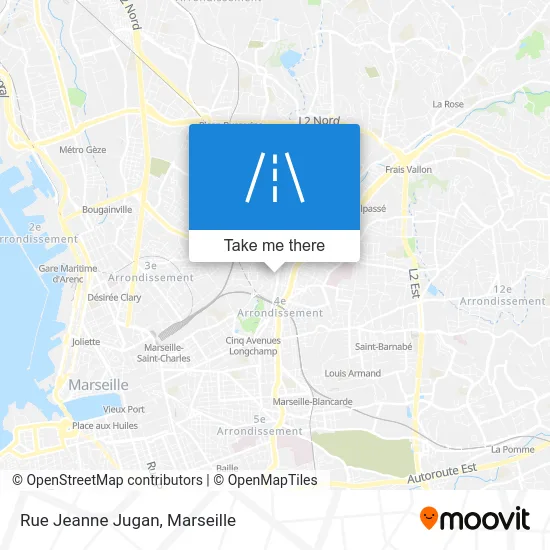 Rue Jeanne Jugan map