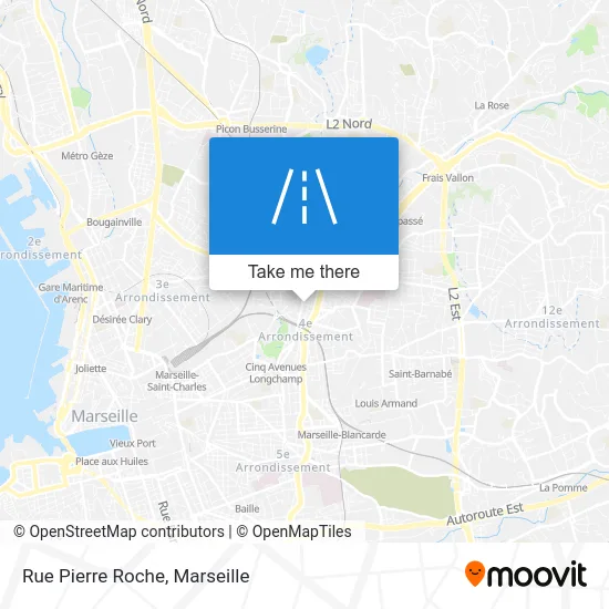 Rue Pierre Roche map