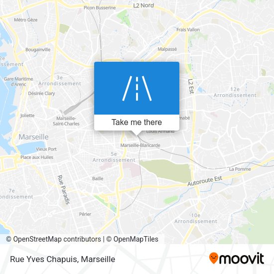 Rue Yves Chapuis map