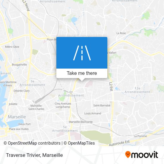 Traverse Trivier map
