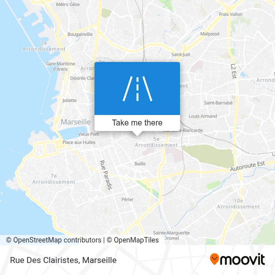 Rue Des Clairistes map