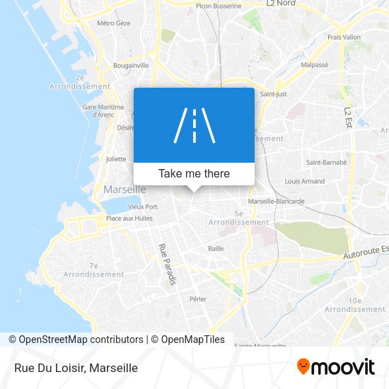 Rue Du Loisir map